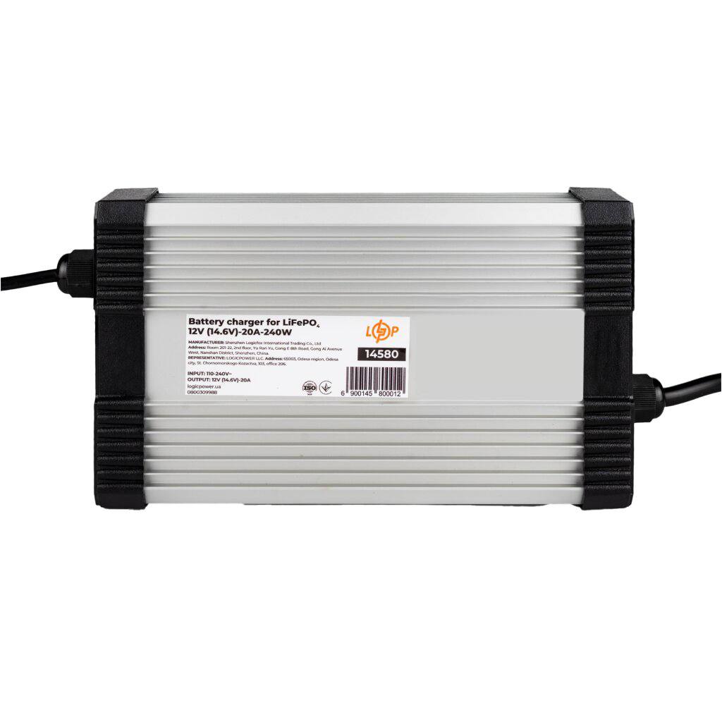 Зарядний пристрій для акумуляторів 12V (14.6V)-20A-240W