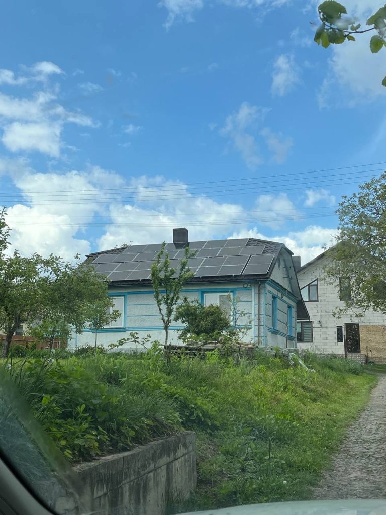 Гібридна сонячна електростанція 17 кВт