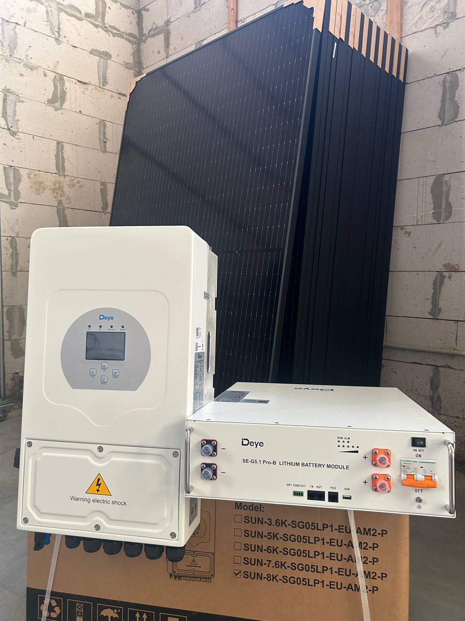 Готовий комплект СЕС на 6 кВт (Risen 400W)